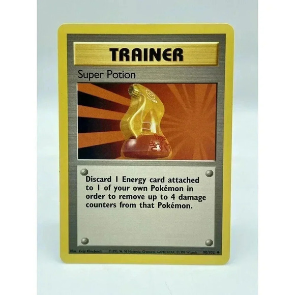 Super Potion 90/102 Trainer Base Set‎ Non-Holo Vintage 1999 Pokemon TCG LP - Picture 1 of 6